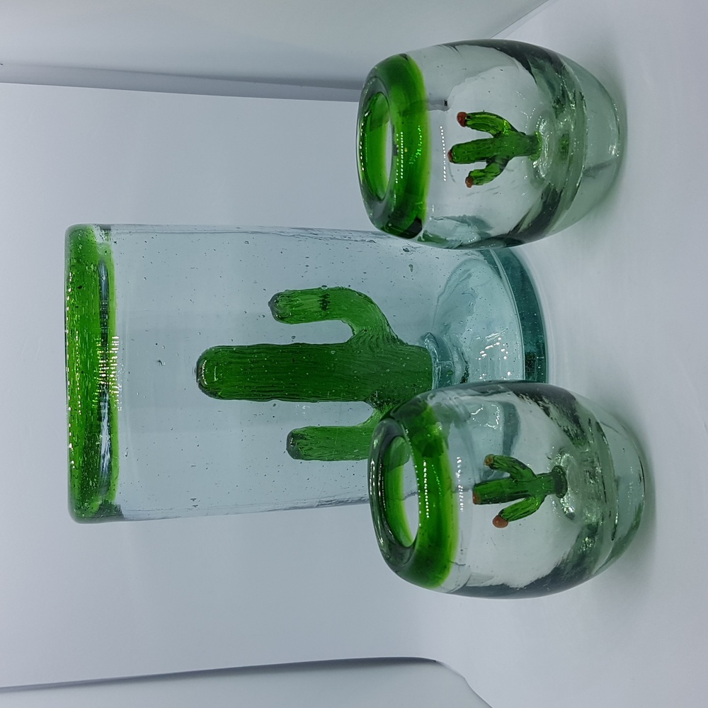 Shot glasses with pitcher